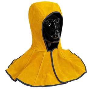 En gros, Capuche de soudeur personnalisable en coton, avec châle intégré, ignifuge et isolante thermiquement - Product Image 4