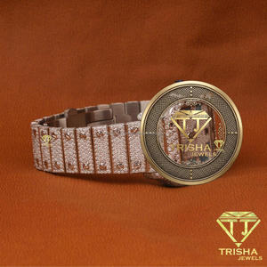 Reloj de Lujo Iced Out con Moissanita, Automático, Estilo Hip Hop, con Diamantes VVS que Pasan la Prueba, Joyería Bling para Hombre - Product Image 4