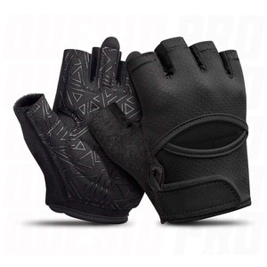 Ventilated Weight Lifting <b>Gloves</b> Thick Padded Workout Gym <b>Gloves</b> Full Palm Protection Enhanced <b>Grip</b> Shock Absorption Breathable - Product Image 1