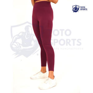 Long Lasting Elastic High Quality Lightweight Durable Everyday Comfort Soft New Arrival Breathable <b>Slim</b> Custom Logo <b>Leggings</b> - Product Image 4