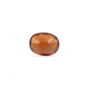 Premium Natural Hessonite Gomed 5.5 Carat Loose Rough Pear Gemstone for Fine Jewelry - Product Image 2