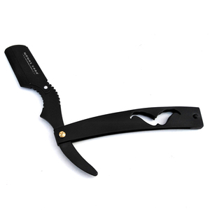 Navaja de Afeitar Profesional para Barbería, Navaja de Afeitar de Acero Inoxidable de Primera Calidad, Navaja Clásica para Cortar Barba y Bigote, Calidad de Salón - Product Image 4