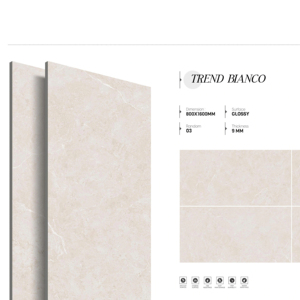 แผ่นกระเบื้องพอร์ซเลนแบบกระจกอินฟินิตี้ ขนาด 800x1600 1200x1800 750x1500 มม. ออกแบบมาเพื่อการใช้งานในที่พักอาศัยและเชิงพาณิชย์ที่หรูหรา - Product Image 1