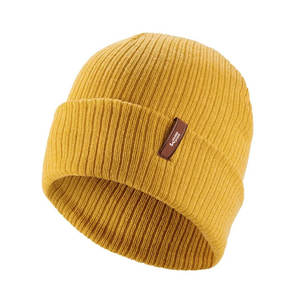 Bonnets en tricot uni de couleur unie pour l'hiver, vêtements décontractés, motifs personnalisés, prix abordable - Product Image 1