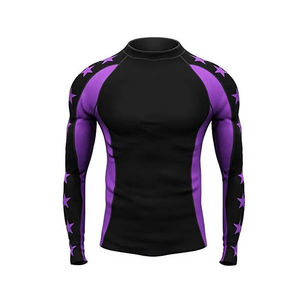 Créez Votre Propre Rashguard de MMA à Sublimation Personnalisé avec Logo – Rashguard Homme à Manches Longues de Compression pour BJJ 2026 - Product Image 3