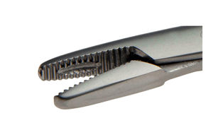 Porte-aiguille dentaire chirurgical Converse HEX-NH-44, 12 cm, à mâchoires dentées, en acier inoxydable, instruments de chirurgie plastique, garantie à vie - Product Image 3