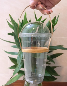 Portavasos de Bambú Tradicional Ecológico, Plegable y Ajustable, para Hogar, Oficina, Cafetería, Restaurante y Bar - Product Image 5