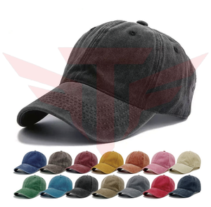 Gorra de Béisbol Unisex de 6 Paneles de Mezclilla Impermeable de Tactus Industries, Gorra Casual Ajustable de Color Sólido Lavado en Algodón para Adultos con Cuatro Detalles Metálicos - Product Image 6