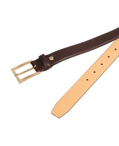 Ceinture habillée en cuir véritable OEM avec logo personnalisé pour hommes 2026 – Ceintures en jean pour hommes de haute qualité, élégantes, avec boucle ardillon, vente en gros - Product Image 3