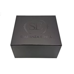 Custom Recyclable Design Logo <b>Paper</b> Magnetic Folding Box Packaging Clothing Hat Cardboard Foldable Gift Box - Product Image 2