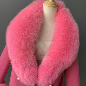 Abrigo Largo de Invierno para Mujer, de Lana Mezclada, Cálido, Elegante, Estilo Casual y Moderno, de la Mejor Calidad - Product Image 4