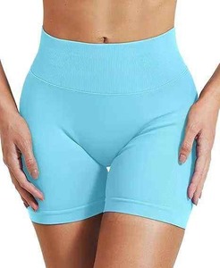 High Athletic Yoga Shorts Women Sexy <b>Tummy</b> <b>Control</b> Workout Running Butt Lifting Fitness Shorts - Product Image 1