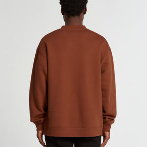 Sweat-shirt col rond pour homme, léger, de haute qualité, personnalisable avec logo, nouveau design, style streetwear, pull-over. - Product Image 3