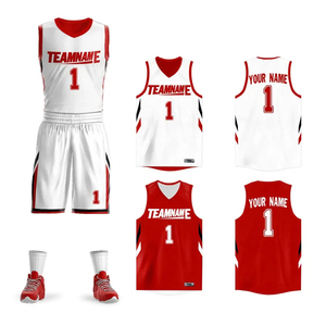 Uniformes de Baloncesto Personalizados de Fábrica para Clubes y Equipos de EE. UU., Conjuntos Impresos con el Último Diseño, Reversibles, Económicos, Colores y Logotipos Personalizados al 100% - Product Image 4