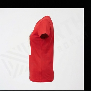 Camiseta de manga corta con cuello redondo divertida para mujer, de tela de malla, estilo casual, venta al por mayor, a granel, a la moda, color personalizado - Product Image 3