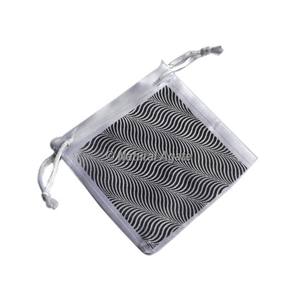 Exclusive Collection of Green Printed Tree of Life White Pouch | Green Printed Tree of Life on White Pouch - Product Image 3