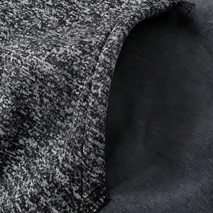 Sudadera con capucha y cremallera para hombre, diseño 2025, cómoda, teñida, con patrón sólido, versátil y elegante para el invierno - Product Image 4