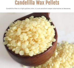 Cire de Candelilla de qualité cosmétique supérieure CAS 8006-44-8, matière première cosmétique utilisée pour les rouges à lèvres et exportée d'Inde - Product Image 2