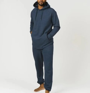Sweat à capuche noir pour homme en molleton doux, style streetwear décontracté, chaud et respirant pour l'hiver, en polyester/coton lavé - Product Image 3
