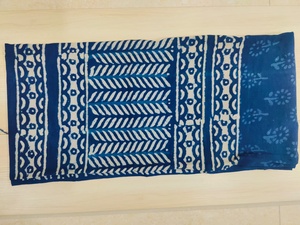 Jaipur Soft Cotton Hand Made Block Printed Cotton Wooden Block Printed Women Beach Pareos Longs <b>Sarongs</b> Beach Cover Indian Scar - Product Image 3