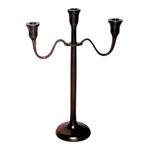 Candélabre élégant en aluminium doré mat à 5 bras pour centres de table de mariage, tables de banquet, fêtes, hôtels et décoration intérieure - Product Image 3
