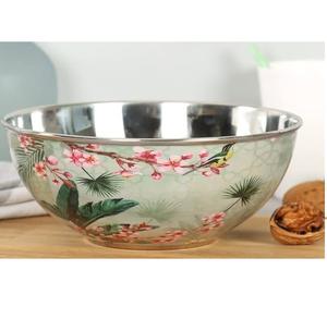 Bol à fruits au design moderne, style unique, finition émaillée, décoratif, sculpté à la main, pour servir des friandises, bol en métal - Product Image 1