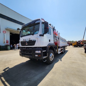 Camion-grue HOWO TX 6*4 avec grue <span class=keywords><strong>Fassi</strong></span>, flèche télescopique de 12 tonnes ou 14 tonnes pour les travaux d'ingénierie urbaine et municipale - Product Image 6