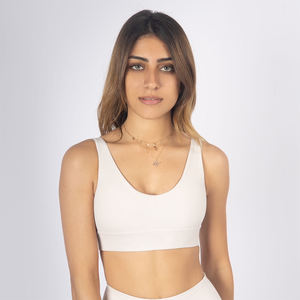 Women's <b>Gym</b> Yoga <b>Sets</b> Cowl Neck Solid Front Logo <b>White</b> Color Quick Dry Breathable SMART FABRIC 2-Piece <b>Set</b> - Product Image 6
