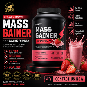 Proteína de Suero de Leche Aislada EVERFIT WPI en Polvo 2KG 25g de Proteína Sin Azúcar Añadido Halal Nutrición Deportiva OEM Marca Privada Venta al por Mayor - Product Image 1