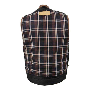 Fabricación por Contrato de Chalecos de Cuero con Servicio de Diseño Personalizado para las Industrias de Motociclismo y Moda con la Mejor Calidad - Product Image 3