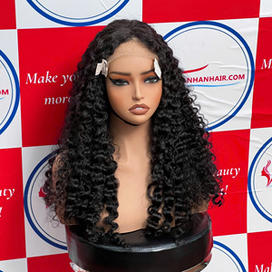 Perruque Lace Front 100% Cheveux Humains Vietnamiens Bouclés Birmans, Perruque Naturelle Bouclée en Cheveux Humains, Fournisseur Populaire - Product Image 4