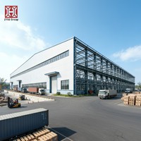 Atelier en structure métallique préfabriquée haute résistance ZTSS, charpente en H, entrepôt industriel, bâtiment d'usine pour le stockage, fabriqué