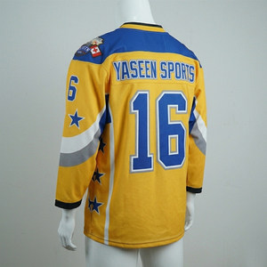 High Quality Custom Sublimation Ice Hockey Jersey-Premium 100% Polyester/Spandex Quick Dry & Breathable Custom Team <b>Names</b> - Product Image 3