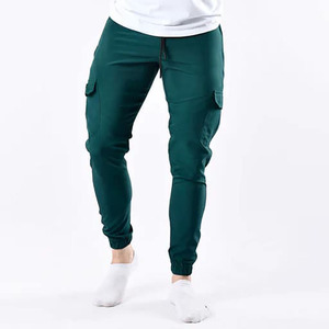 Pantalones Cargo de Lona para Hombre de Alta Calidad, Estilo Casual, con Botones, Cierre con Cordón, Bolsillos, Cintura Media, Antiarrugas, para Verano - Product Image 6