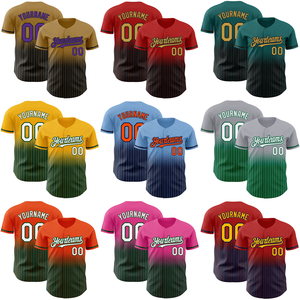 Camisetas deportivas sublimadas de manga corta de alta calidad para hombre, uniformes, camisetas de béisbol económicas - Product Image 3