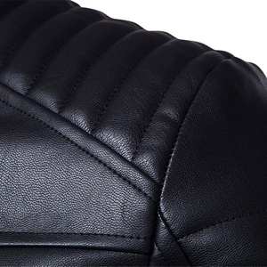 Inner Warm Latest Design <b>Winter</b> Leather <b>Jackets</b> OEM Service Outdoor Fashion Factory Men High Quality Stand <b>Waterproof</b> Breathable - Product Image 4