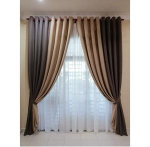 Cortina Elegante para Ventana, Tela Suave, Decoración para el Hogar, para Sala de Estar, Dormitorio, Hotel y Oficina, Diseño de Interiores - Product Image 2