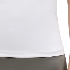 Camiseta de mezcla de lino para mujer, informal, de manga corta, ligera, transpirable, top de verano, suave y cómoda para el día a día - Product Image 4