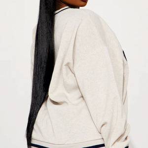 Sudadera Oversize de Algodón con Forro Polar Estilo Y2K para Mujer, Diseño Gráfico Vintage, Jersey Casual Streetwear, Proveedor para Pedidos al por Mayor - Product Image 4