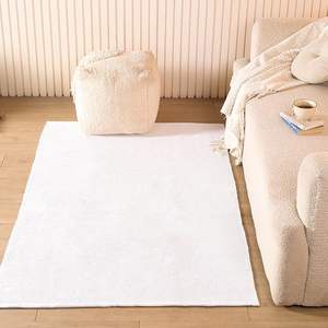 Alfombras y Tapetes de Algodón Anudados a Mano, Elegantes y Modernos, con Patrón Geométrico, Pelo Medio, Personalizables, Cuadrados, para Interiores del Hogar - Product Image 5