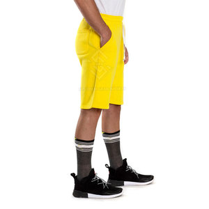 Pantalones Cortos Deportivos Casuales para Hombre, de Felpa, Sólidos, Suaves y Cómodos, con Bolsillos, Personalizables, Ecológicos y Transpirables, al por Mayor - Product Image 2