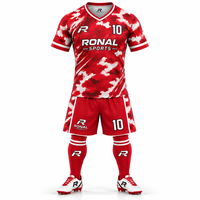 Seragam Sepak Bola Terbaru Desain Baru Jersey Sepak Bola Custom Untuk Tim Pria Produsen Terbaik Tren Teratas Ramah Lingkungan