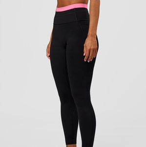 Leggings de yoga taille haute pour femmes, personnalisables, extensibles, pour la course et le fitness, vente en gros - Product Image 4