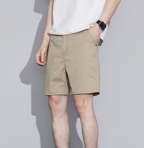 Shorts en jean pour homme, été, extensibles, respirants, longueur genou, couleur unie, tendance, polyvalents, petite taille, du Bangladesh. - Product Image 5