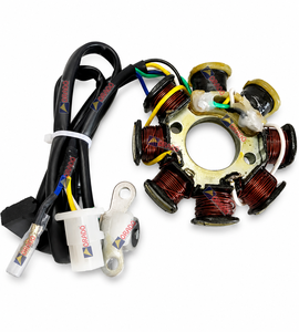 Ensemble de plaque de bobine de stator Honda Activa Dio 110cc, qualité export, pièces détachées pour deux-roues, Inde, Orado - Product Image 1