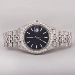 Reloj de Moissanita Personalizado que Pasa la Prueba del Diamante, Color DEF, VVS, Estilo Hiphop, para Hombre - Product Image 2