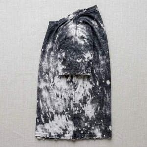 OEM Tie-Dye Knitted Short Sleeve T-Shirts Men Crew-Neck Stonewash Tie Dye Tee Shirt Mens Summer Street Style Tie Dyed <b>TShirt</b> Men - Product Image 3