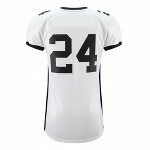 ชุดยูนิฟอร์มทีมอเมริกันฟุตบอลคลาสสิก ไซส์พลัส ผลิตจากโพลีเอสเตอร์ 100% เนื้อผ้าแข็งแรง ทรงทันสมัย เหมาะสำหรับการฝึกซ้อมและการแข่งขัน - Product Image 5