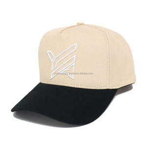 Wholesale High Quality Cap manufacturer Custom 5 panel curved brim structured <b>baseball</b> <b>ball</b> cap with logo - Product Image 2