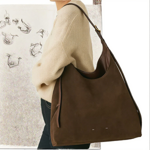 Bolso Tote de Cuero Genuino para Mujer 2026, Gran Capacidad, con Forro de Algodón, para Primavera, Otoño e Invierno, Moda, Vestido 59 - Product Image 3